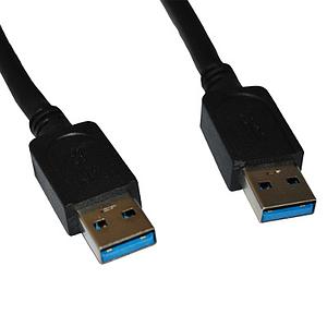 Câble USB Mâle Type A - Mâle Type A - 50 CM